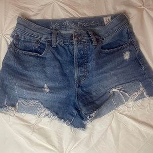 Free People Denim Shorts